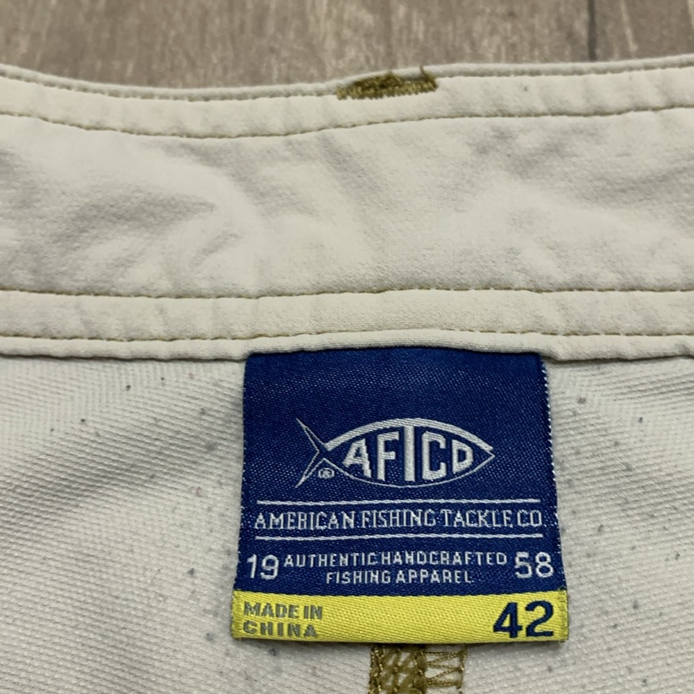 Mens AFTCO Stealth Fishing Cargo Shorts - Picture 5 of 9
